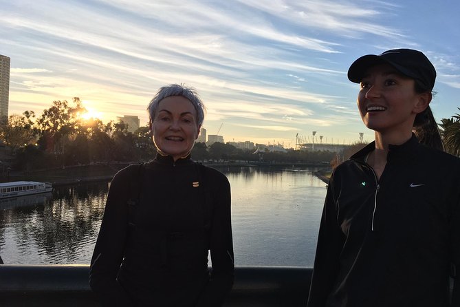 Yarra Sunrise Running Tour - Federation Square starts the city lesson