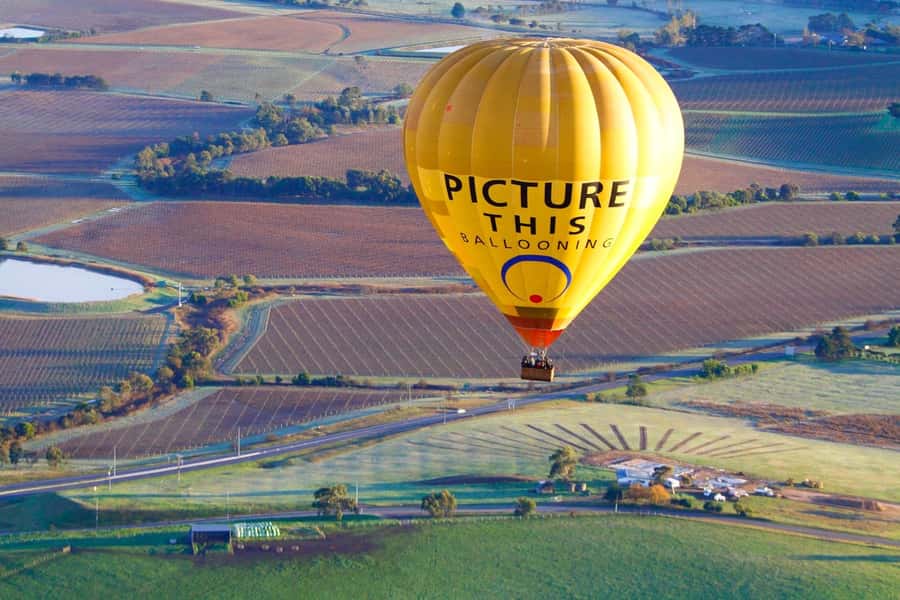 Yarra Valley: Hot Air Balloon Experience with Breakfast - Floating above the Yarra Valley at sunrise