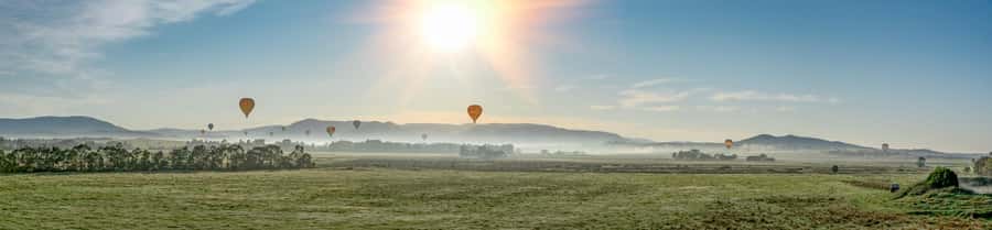 Yarra Valley: Hot Air Balloon Experience with Breakfast - Watching the balloon take shape
