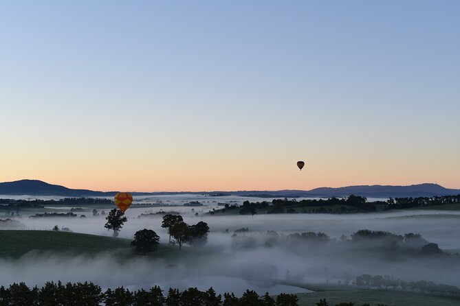 Yarra Valley sunrise balloon flight only - A shared balloon flight, not a private charter